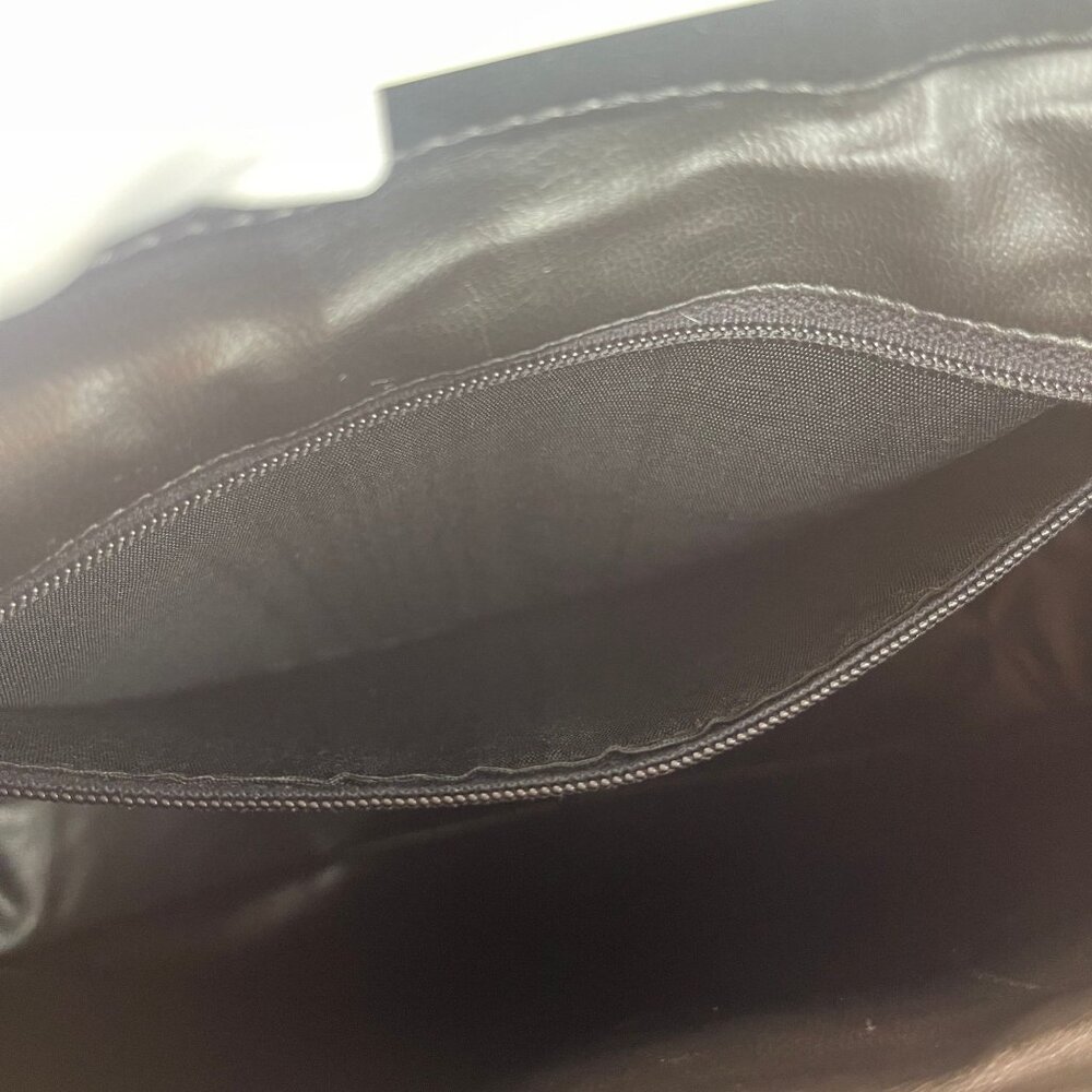 Authentic GUCCI Ophidia Logo Leather Vintage Shoulder Bag Purse Black - Picture 12 of 12